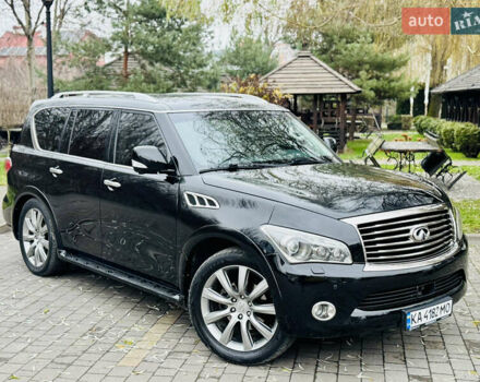 Черный Инфинити QX56, объемом двигателя 5.6 л и пробегом 220 тыс. км за 21500 $, фото 7 на Automoto.ua