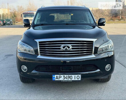 Чорний Інфініті QX56, об'ємом двигуна 5.55 л та пробігом 200 тис. км за 15999 $, фото 1 на Automoto.ua