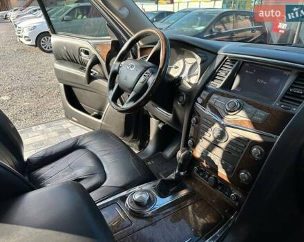 Черный Инфинити QX56, объемом двигателя 5.55 л и пробегом 203 тыс. км за 13499 $, фото 28 на Automoto.ua