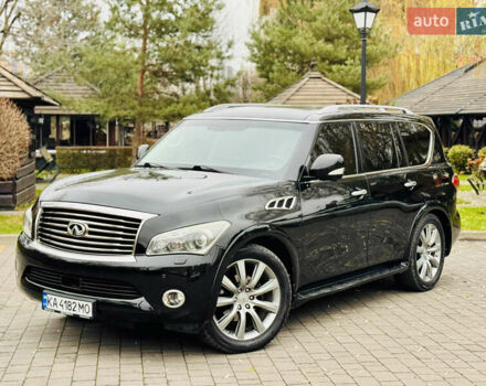 Черный Инфинити QX56, объемом двигателя 5.6 л и пробегом 220 тыс. км за 21500 $, фото 1 на Automoto.ua