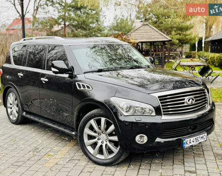 Черный Инфинити QX56, объемом двигателя 5.6 л и пробегом 220 тыс. км за 21500 $, фото 9 на Automoto.ua
