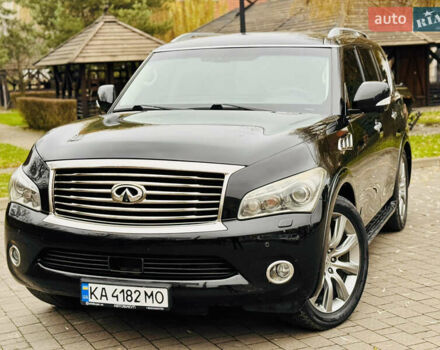 Черный Инфинити QX56, объемом двигателя 5.6 л и пробегом 220 тыс. км за 21500 $, фото 14 на Automoto.ua