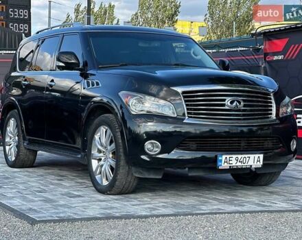 Черный Инфинити QX56, объемом двигателя 5.55 л и пробегом 203 тыс. км за 13999 $, фото 2 на Automoto.ua