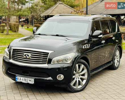 Черный Инфинити QX56, объемом двигателя 5.6 л и пробегом 220 тыс. км за 21500 $, фото 16 на Automoto.ua