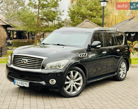 Черный Инфинити QX56, объемом двигателя 5.6 л и пробегом 220 тыс. км за 21500 $, фото 15 на Automoto.ua