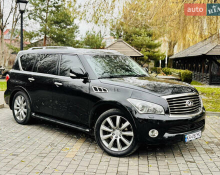Черный Инфинити QX56, объемом двигателя 5.6 л и пробегом 220 тыс. км за 21500 $, фото 11 на Automoto.ua