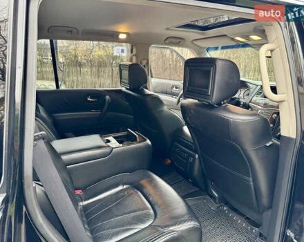 Черный Инфинити QX56, объемом двигателя 5.6 л и пробегом 220 тыс. км за 21500 $, фото 77 на Automoto.ua