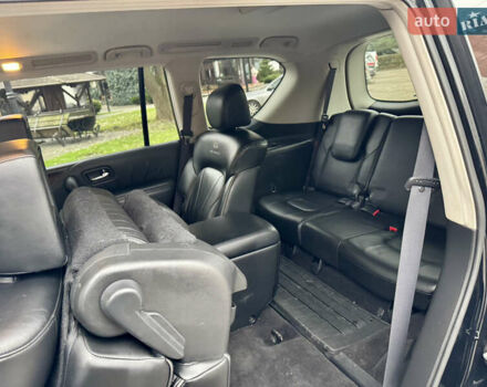 Черный Инфинити QX56, объемом двигателя 5.6 л и пробегом 220 тыс. км за 21500 $, фото 66 на Automoto.ua