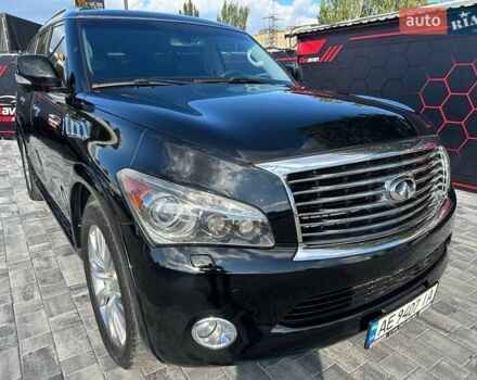 Черный Инфинити QX56, объемом двигателя 5.55 л и пробегом 203 тыс. км за 13999 $, фото 4 на Automoto.ua