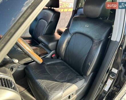 Черный Инфинити QX56, объемом двигателя 5.55 л и пробегом 203 тыс. км за 13499 $, фото 18 на Automoto.ua