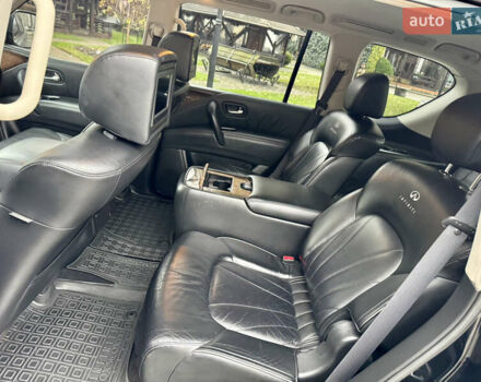 Черный Инфинити QX56, объемом двигателя 5.6 л и пробегом 220 тыс. км за 21500 $, фото 60 на Automoto.ua