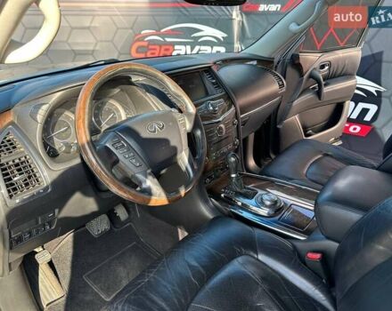 Черный Инфинити QX56, объемом двигателя 5.55 л и пробегом 203 тыс. км за 13499 $, фото 14 на Automoto.ua