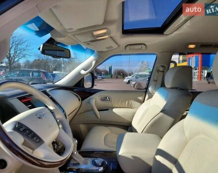 Чорний Інфініті QX56, об'ємом двигуна 5.6 л та пробігом 150 тис. км за 20500 $, фото 4 на Automoto.ua