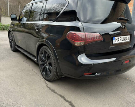 Черный Инфинити QX56, объемом двигателя 5.55 л и пробегом 322 тыс. км за 20000 $, фото 1 на Automoto.ua