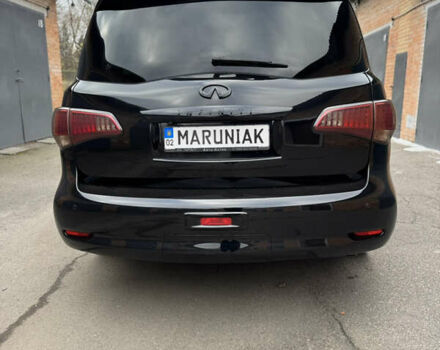 Черный Инфинити QX56, объемом двигателя 5.55 л и пробегом 322 тыс. км за 20000 $, фото 2 на Automoto.ua
