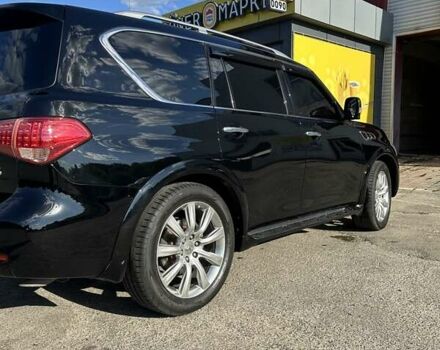 Черный Инфинити QX56, объемом двигателя 5.55 л и пробегом 123 тыс. км за 23500 $, фото 6 на Automoto.ua