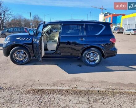 Чорний Інфініті QX56, об'ємом двигуна 5.6 л та пробігом 150 тис. км за 20500 $, фото 1 на Automoto.ua