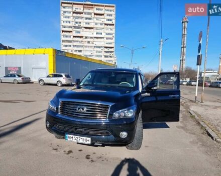 Чорний Інфініті QX56, об'ємом двигуна 5.6 л та пробігом 150 тис. км за 20500 $, фото 6 на Automoto.ua