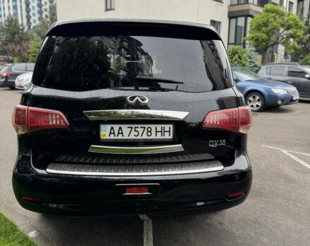Черный Инфинити QX56, объемом двигателя 5.6 л и пробегом 305 тыс. км за 17800 $, фото 2 на Automoto.ua