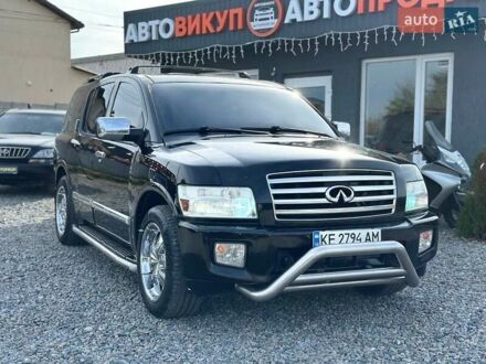 Чорний Інфініті QX56, об'ємом двигуна 5.6 л та пробігом 235 тис. км за 9499 $, фото 1 на Automoto.ua