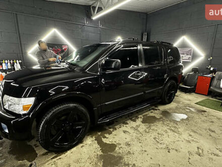 Інфініті QX56 2005 у Києві на Automoto.ua Чорний Інфініті QX56, об'ємом двигуна 5.6 л та пробігом 320 тис. км за 12500 $, фото 1 на Automoto.ua