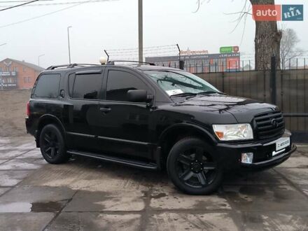 Инфинити QX56 2005 в Киеве на Automoto.ua Черный Инфинити QX56, объемом двигателя 5.6 л и пробегом 181 тыс. км за 14490 $, фото 1 на Automoto.ua