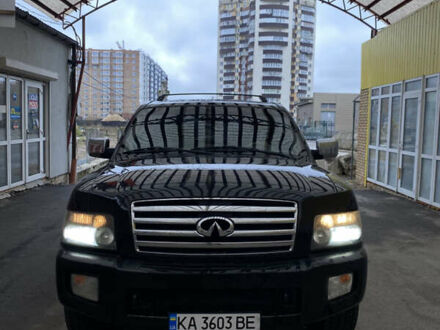 Чорний Інфініті QX56, об'ємом двигуна 5.6 л та пробігом 286 тис. км за 7000 $, фото 1 на Automoto.ua