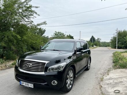 Чорний Інфініті QX56, об'ємом двигуна 5.6 л та пробігом 209 тис. км за 17000 $, фото 1 на Automoto.ua