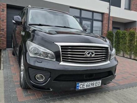 Черный Инфинити QX56, объемом двигателя 5.55 л и пробегом 280 тыс. км за 16600 $, фото 1 на Automoto.ua