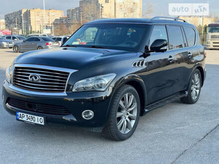 Чорний Інфініті QX56, об'ємом двигуна 5.55 л та пробігом 200 тис. км за 15999 $, фото 1 на Automoto.ua