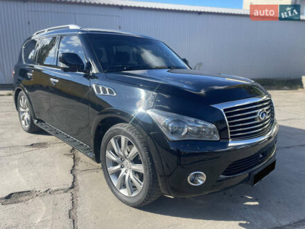 Инфинити QX56 2010 в Ровно на Automoto.ua Черный Инфинити QX56, объемом двигателя 5.55 л и пробегом 230 тыс. км за 16999 $, фото 1 на Automoto.ua