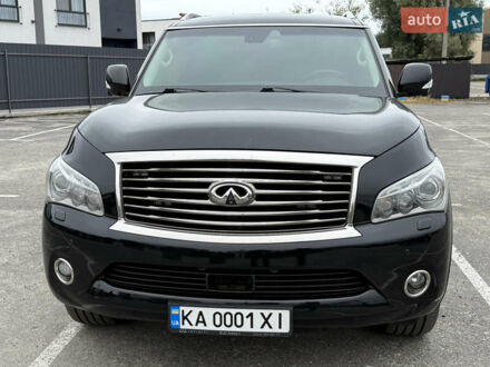 Черный Инфинити QX56, объемом двигателя 5.55 л и пробегом 167 тыс. км за 19900 $, фото 1 на Automoto.ua