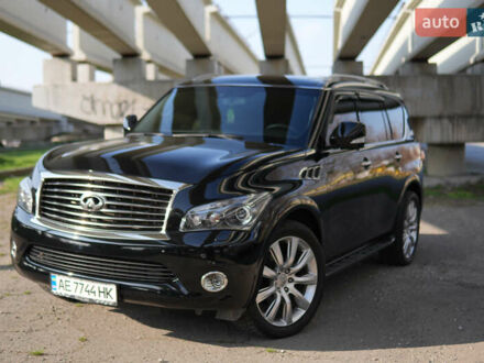 Инфинити QX56 2013 в Днепре (Днепропетровске) на Automoto.ua Черный Инфинити QX56, объемом двигателя 5.55 л и пробегом 114 тыс. км за 21000 $, фото 1 на Automoto.ua