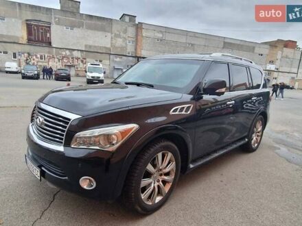 Инфинити QX56 2013 в Киеве на Automoto.ua Черный Инфинити QX56, объемом двигателя 5.55 л и пробегом 137 тыс. км за 23000 $, фото 1 на Automoto.ua