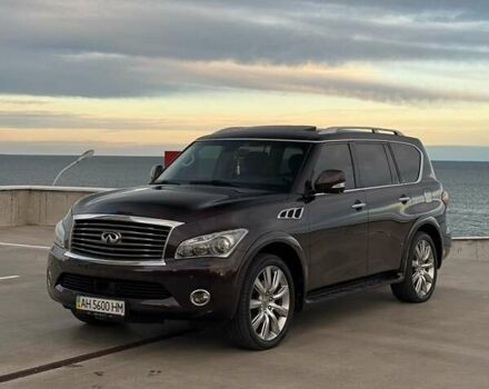 Коричневый Инфинити QX56, объемом двигателя 5.55 л и пробегом 148 тыс. км за 24500 $, фото 1 на Automoto.ua