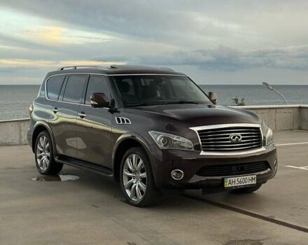 Коричневый Инфинити QX56, объемом двигателя 5.55 л и пробегом 148 тыс. км за 24500 $, фото 2 на Automoto.ua