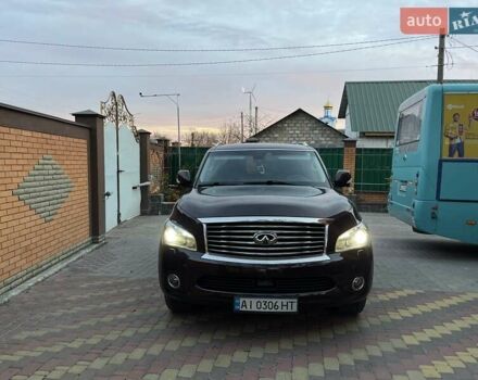 Коричневий Інфініті QX56, об'ємом двигуна 5.6 л та пробігом 122 тис. км за 23000 $, фото 2 на Automoto.ua