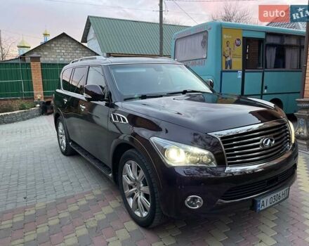 Коричневий Інфініті QX56, об'ємом двигуна 5.6 л та пробігом 122 тис. км за 23000 $, фото 3 на Automoto.ua