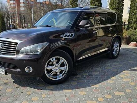 Інфініті QX56 2010 у Тернополі на Automoto.ua Коричневий Інфініті QX56, об'ємом двигуна 5.55 л та пробігом 265 тис. км за 25000 $, фото 1 на Automoto.ua
