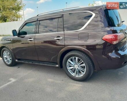 Червоний Інфініті QX56, об'ємом двигуна 5.55 л та пробігом 181 тис. км за 17500 $, фото 1 на Automoto.ua