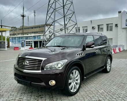 Червоний Інфініті QX56, об'ємом двигуна 5.55 л та пробігом 196 тис. км за 25555 $, фото 4 на Automoto.ua