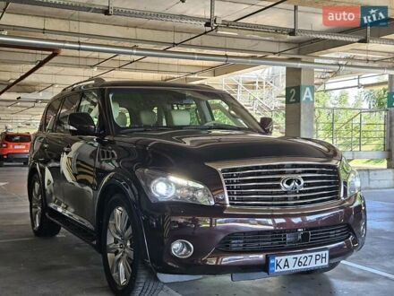 Инфинити QX56 2011 в Киеве на Automoto.ua Красный Инфинити QX56, объемом двигателя 5.59 л и пробегом 176 тыс. км за 14600 $, фото 1 на Automoto.ua