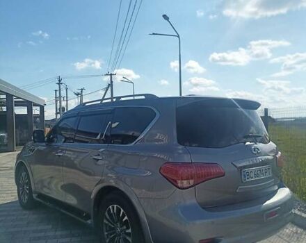 Сірий Інфініті QX56, об'ємом двигуна 5.6 л та пробігом 155 тис. км за 18900 $, фото 8 на Automoto.ua