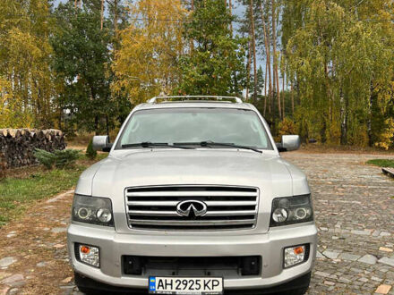 Инфинити QX56 2006 в Киеве на Automoto.ua Серый Инфинити QX56, объемом двигателя 5.55 л и пробегом 184 тыс. км за 9300 $, фото 1 на Automoto.ua