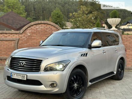 Инфинити QX56 2012 в Надворной на Automoto.ua Серый Инфинити QX56, объемом двигателя 5.55 л и пробегом 240 тыс. км за 21999 $, фото 1 на Automoto.ua