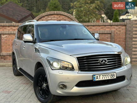 Инфинити QX56 2012 в Надворной на Automoto.ua Серый Инфинити QX56, объемом двигателя 5.55 л и пробегом 235 тыс. км за 26000 $, фото 1 на Automoto.ua