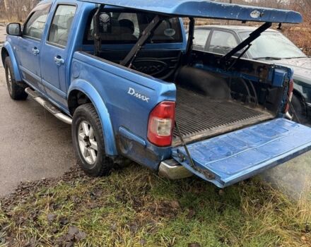 Синий Исузу Д-Макс, объемом двигателя 3 л и пробегом 300 тыс. км за 4000 $, фото 5 на Automoto.ua