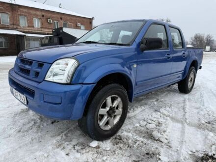 Синій Ісузу D-Max, об'ємом двигуна 3 л та пробігом 214 тис. км за 4000 $, фото 1 на Automoto.ua