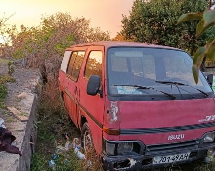 Ісузу Міді вант. 1992 у Кам'янське (Дніпродзержинськ) на Automoto.ua Червоний Ісузу Міді вант., об'ємом двигуна 2 л та пробігом 16 тис. км за 358 $, фото 1 на Automoto.ua