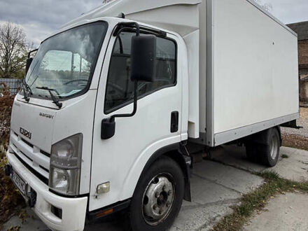 Білий Ісузу NPR, об'ємом двигуна 6 л та пробігом 301 тис. км за 17900 $, фото 1 на Automoto.ua